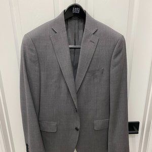 Saks Fifth Avenue Gray Blazer Slim Fit 40R